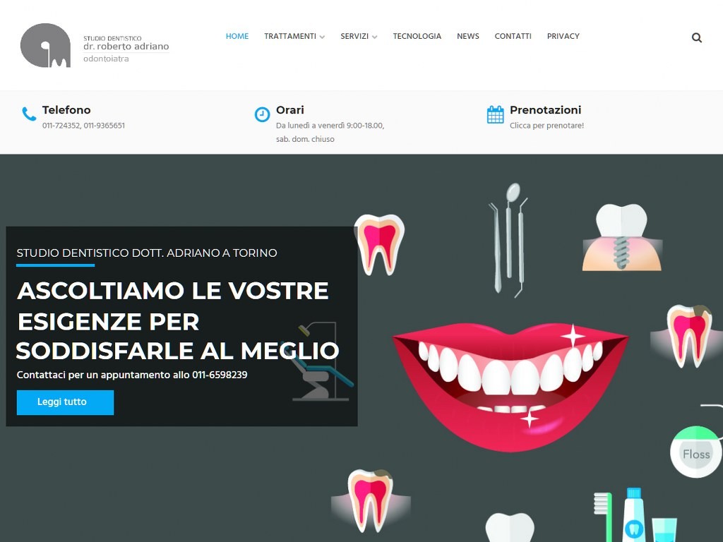 sito web Dentista
