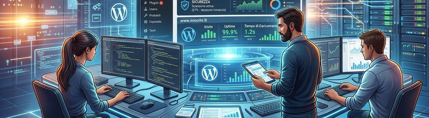 manutenzione e assistenza wordpress