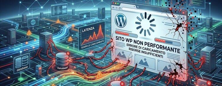 sito non performante wp