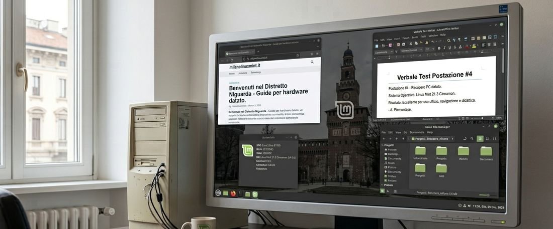 interfaccia linux mint simile a widows